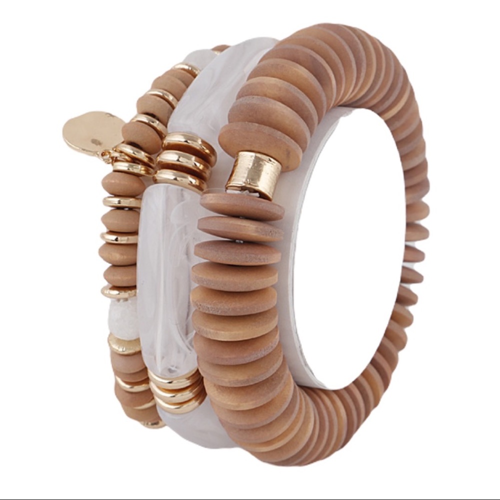 Layered Jade Bracelet